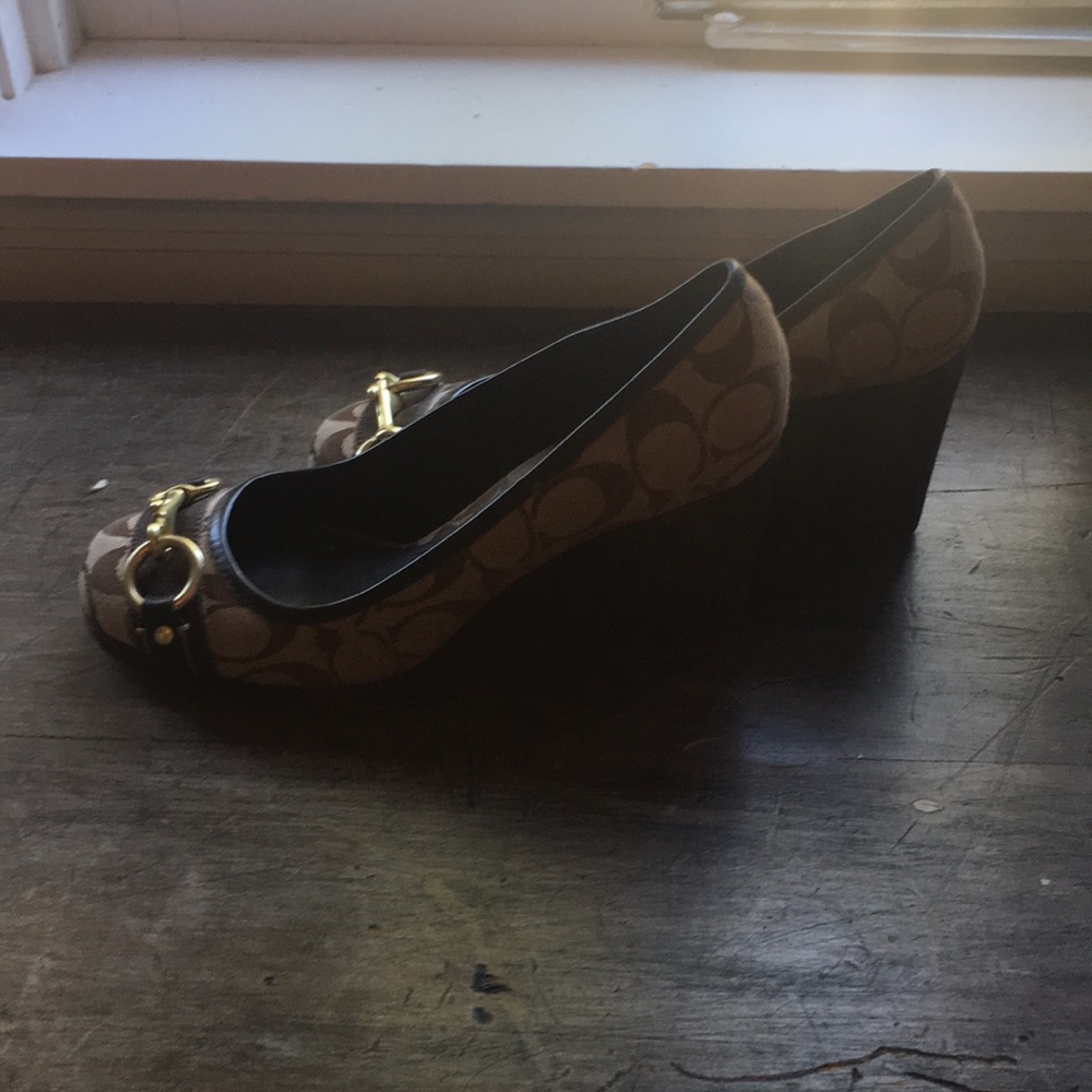 Coach Wedge Heels - Picture 2 of 3